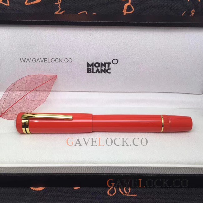 Replica Mont Blanc Pens For Sale - Heritage 1912 RED Rollerball Pen Replica Mont Blanc Pens For Sale - Heritage 1912 RED Rollerball Pen